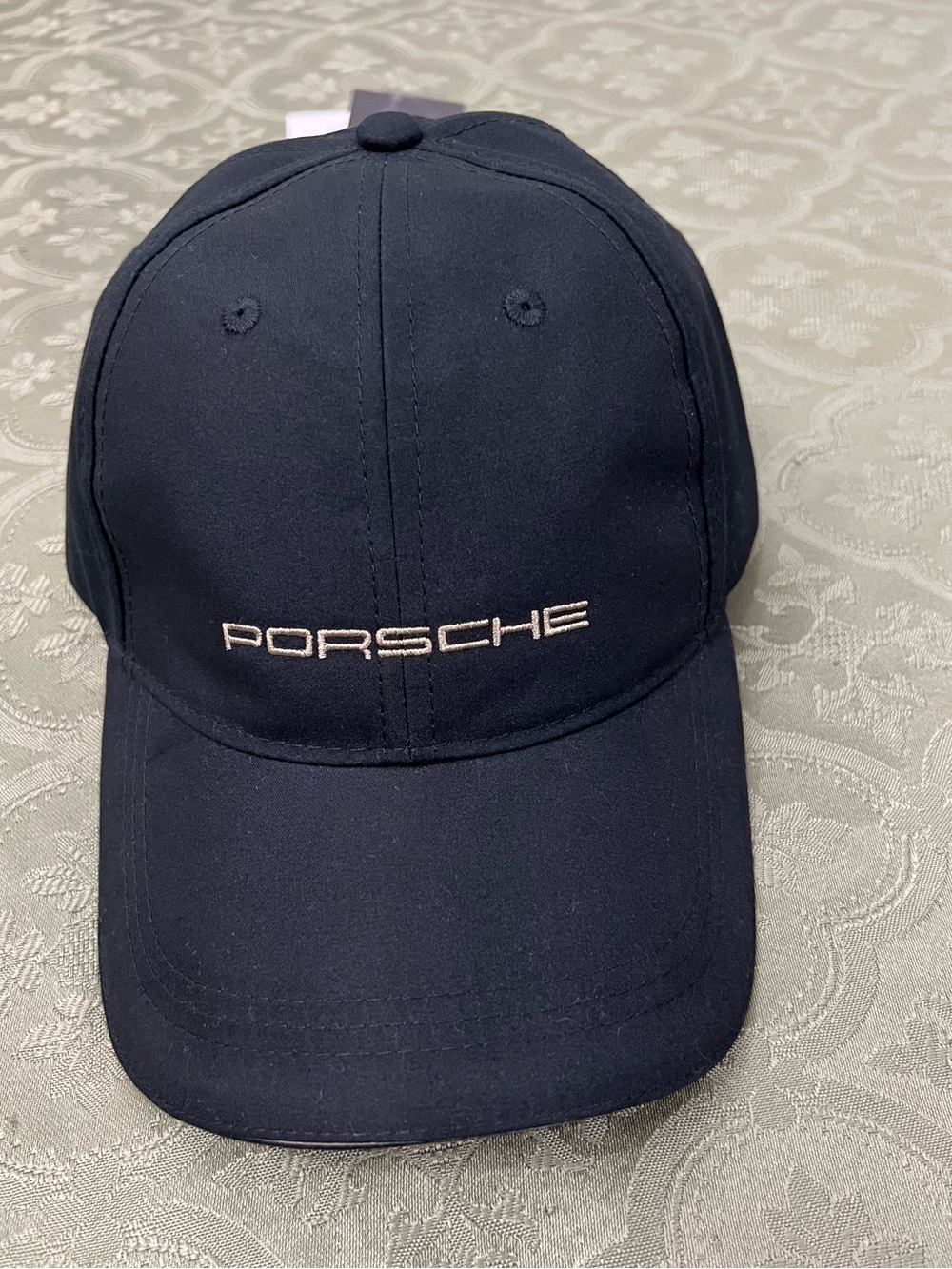 Porsche Design Black Baseball Cap with Contrasting Logo